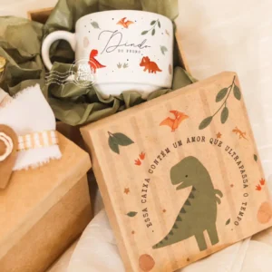 Box xícara dinossauro